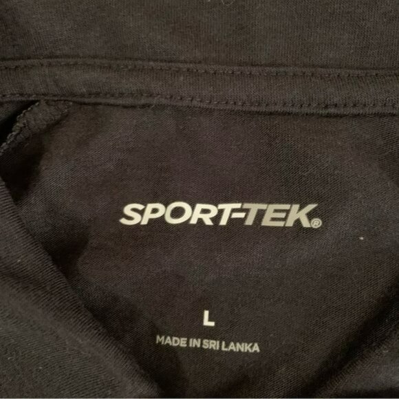 Sport-Tek Black Polo with Defy Logo men’s size Large - Picture 3 of 7